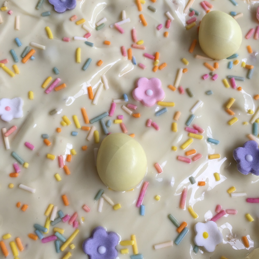 Easter rocky road white chocolate